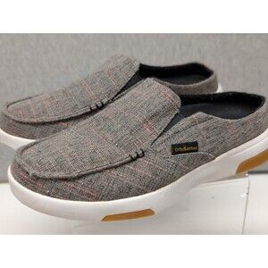 OrthoComfoot ZGBX03G Womens EUR 40 US 9M Ivory Linen Mule Clogs Shoes